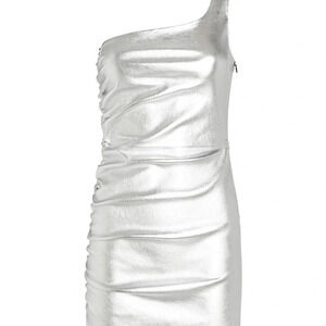 SPRWMN Stretch Leather One Shoulder Size XS